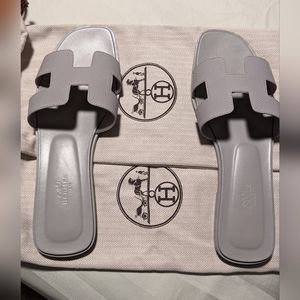 Hermes Oran Sandal size 9